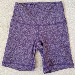 Aritzia TNA Action purple marked bike shorts size xs